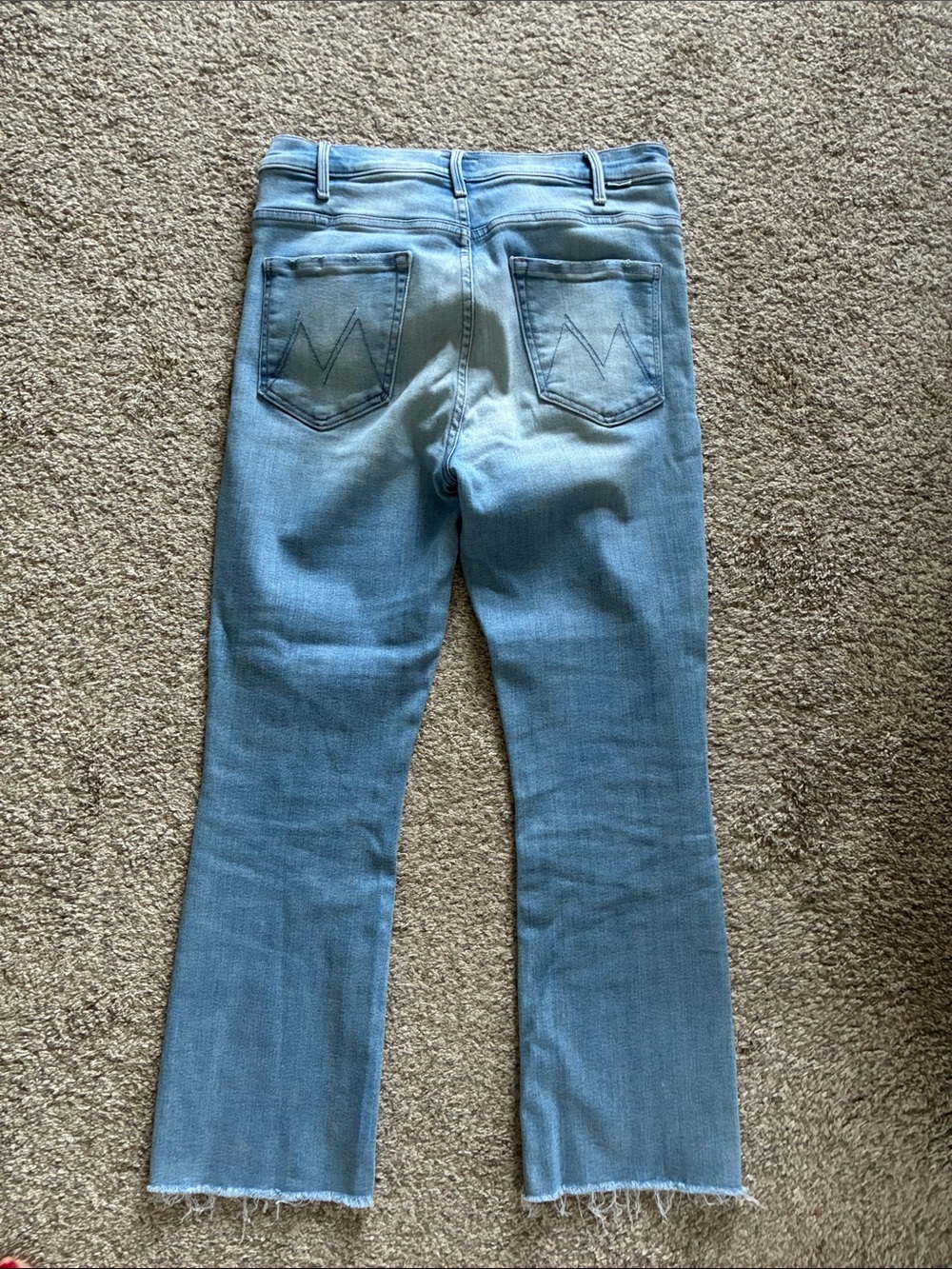 MOTHER The Hustler Ankle Fray Jeans - Picture 6 of 7